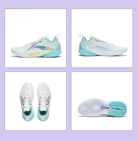 Scarpa ''SPEED X PREMIUM'' bianca/lilla