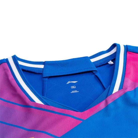 MAGLIA DONNA “INTERNATIONAL PLAYERS” ARENA BLU - AAYU228-3