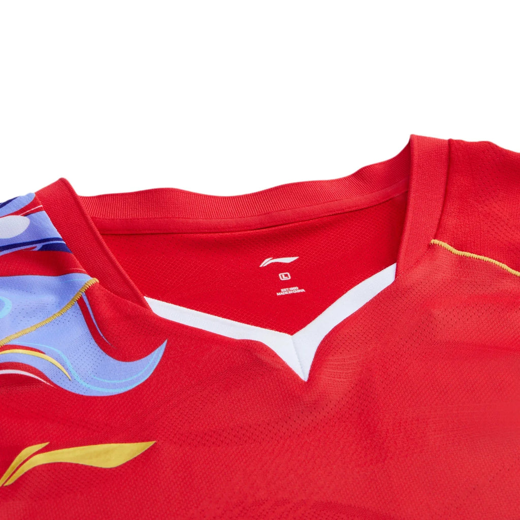 MAGLIA SPORTIVA UOMO “CHINA YOUTH TEAM” KOI ROSSA - AAYU229-3