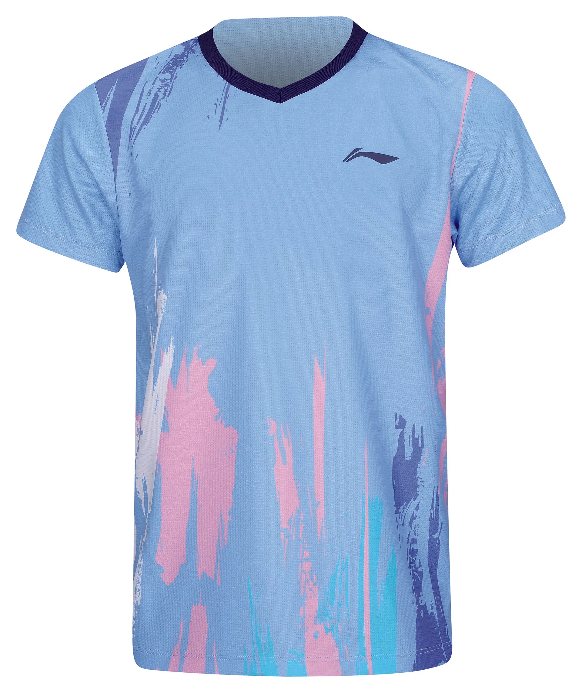 COMPLETO MAGLIETTA+PANTALONCINO BAMBINO "ROCKET" AZZURRO CHIARO – AATV072-4