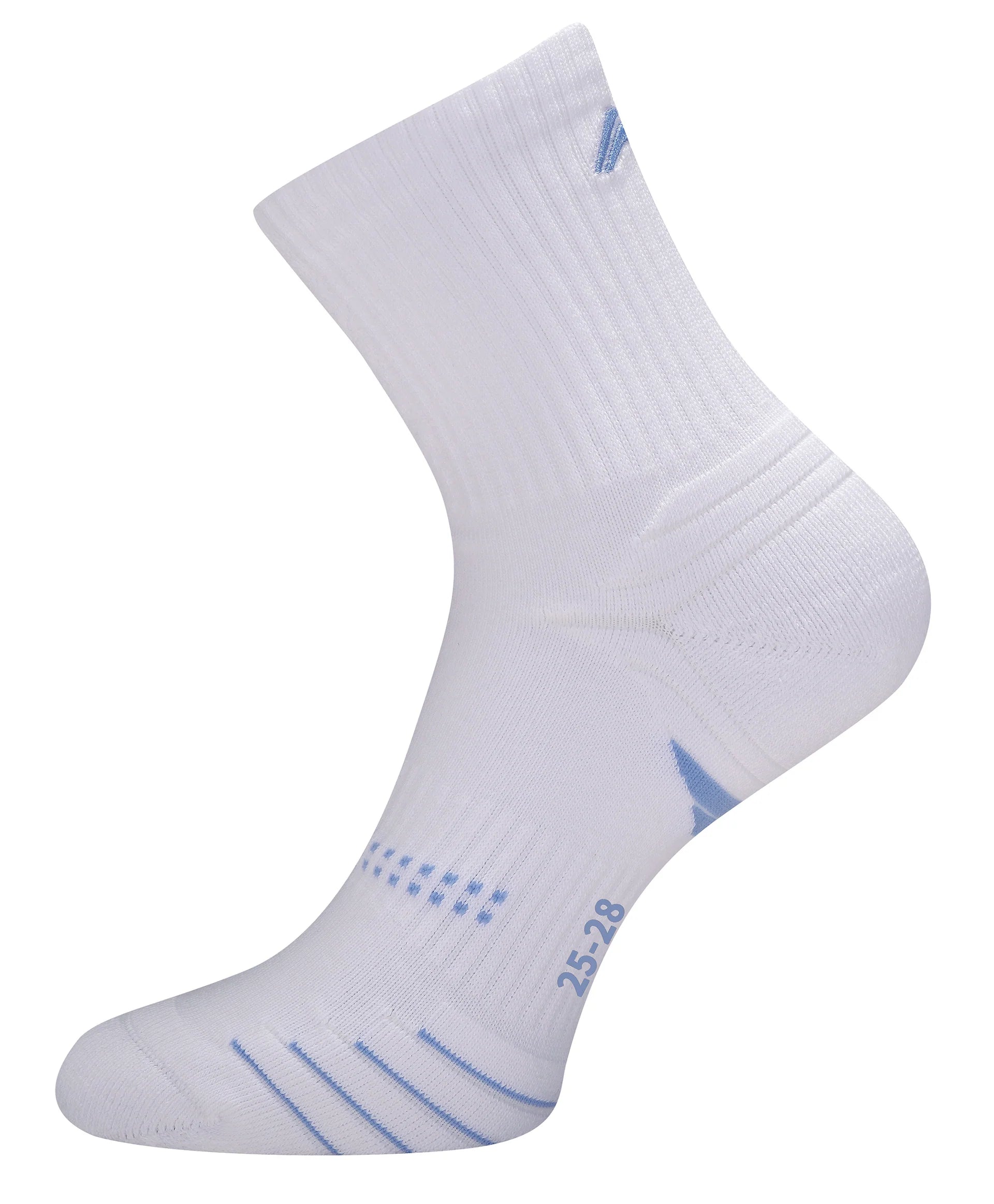 CALZINI SPORTIVI DA UOMO "NEXO" BIANCO/BLU – AWSV161-2
