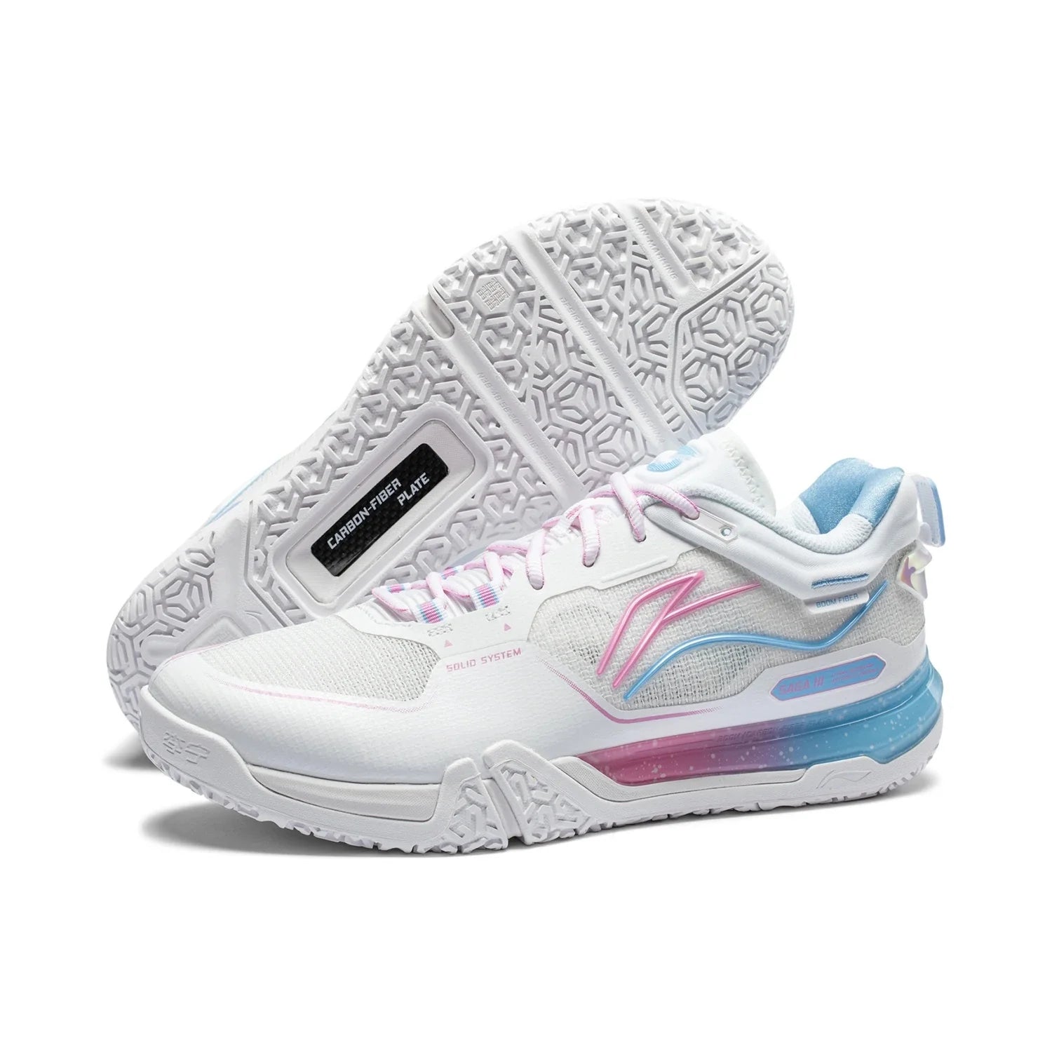 SCARPA DA BADMINTON '' SAGA 3 PRO '' BIANCA - AYAV001-1