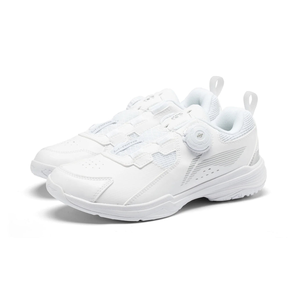 SCARPA DA BADMINTON PER BAMBINI "ALMIGHTY KING" BIANCA - AYTT040
