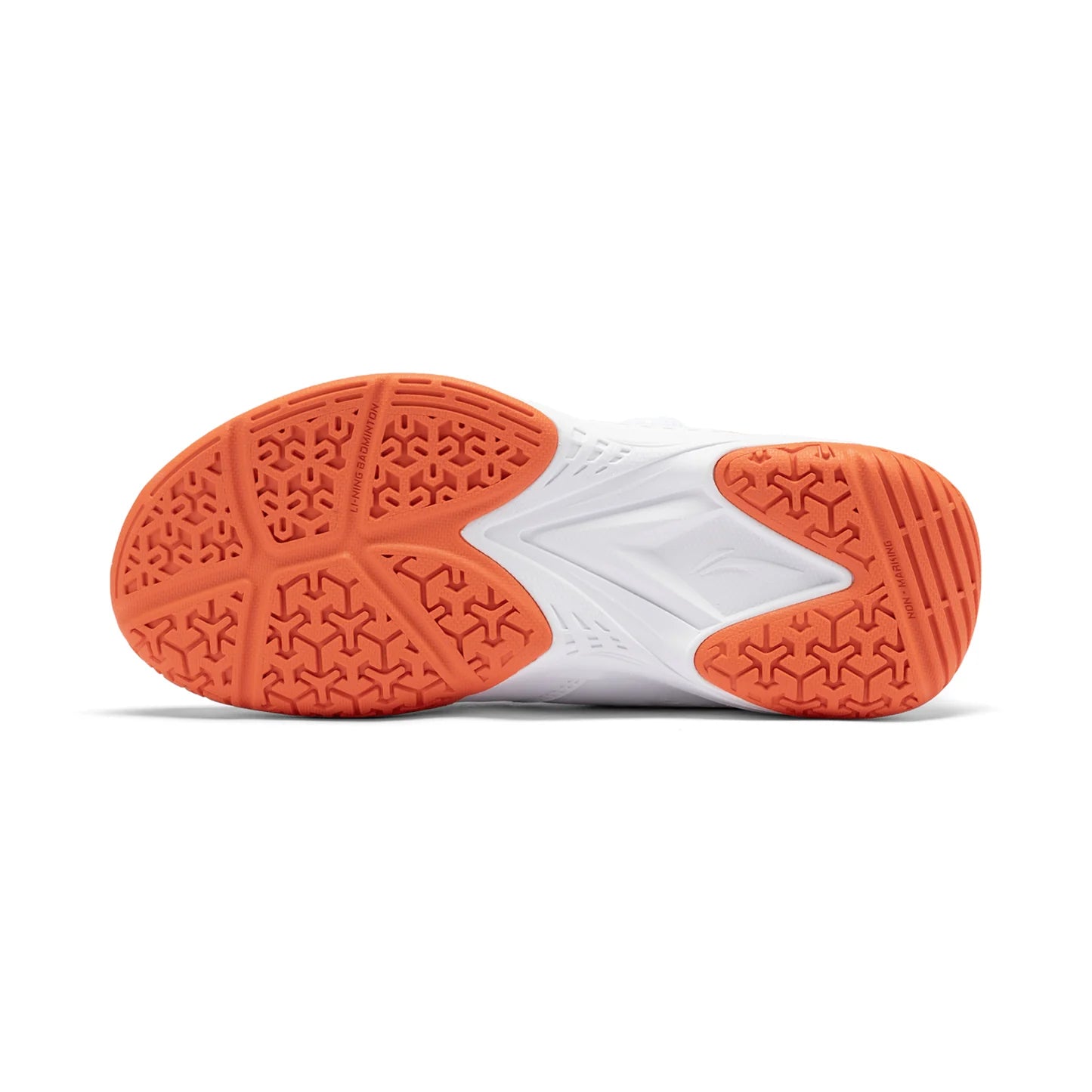 SCARPA DA BADMINTON JUNIOR “ALMIGHTY KING” BIANCO/ARANCIONE – AYTT040-2
