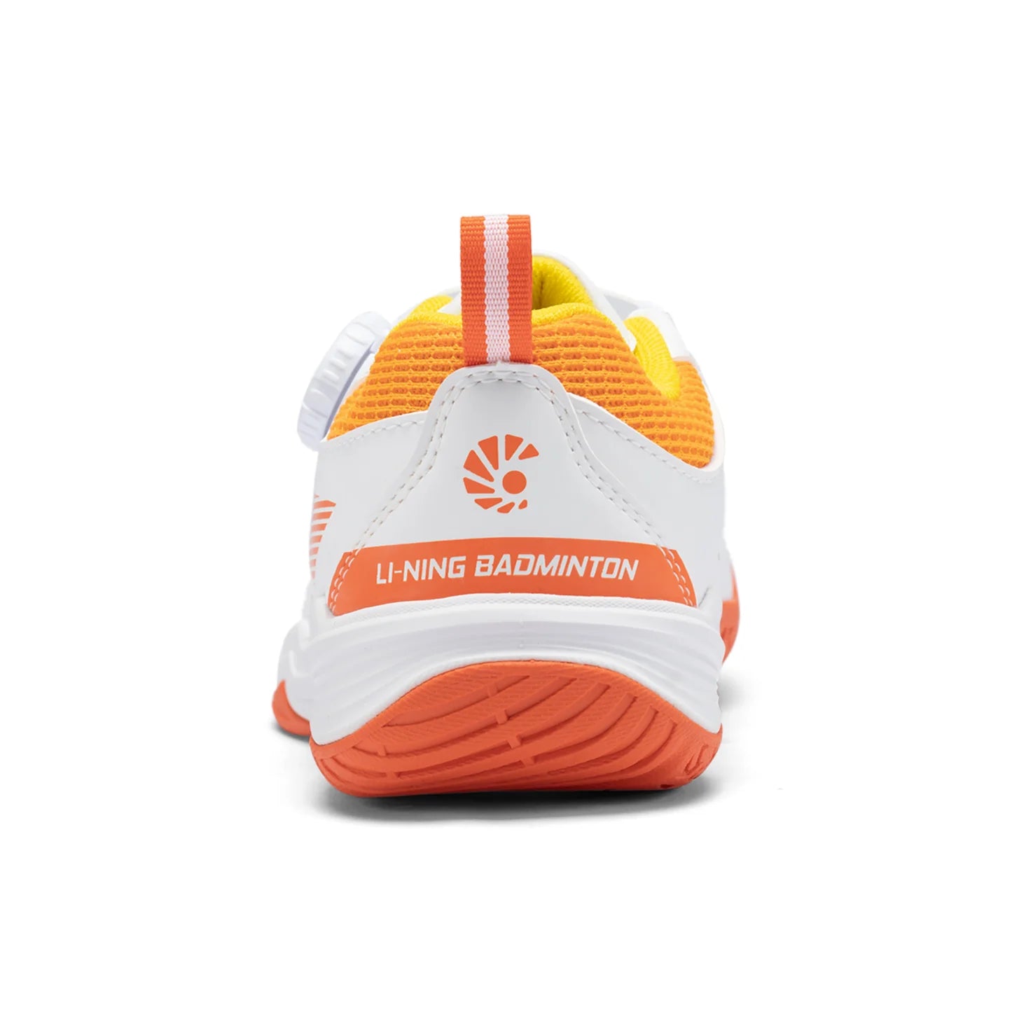 SCARPA DA BADMINTON JUNIOR “ALMIGHTY KING” BIANCO/ARANCIONE – AYTT040-2