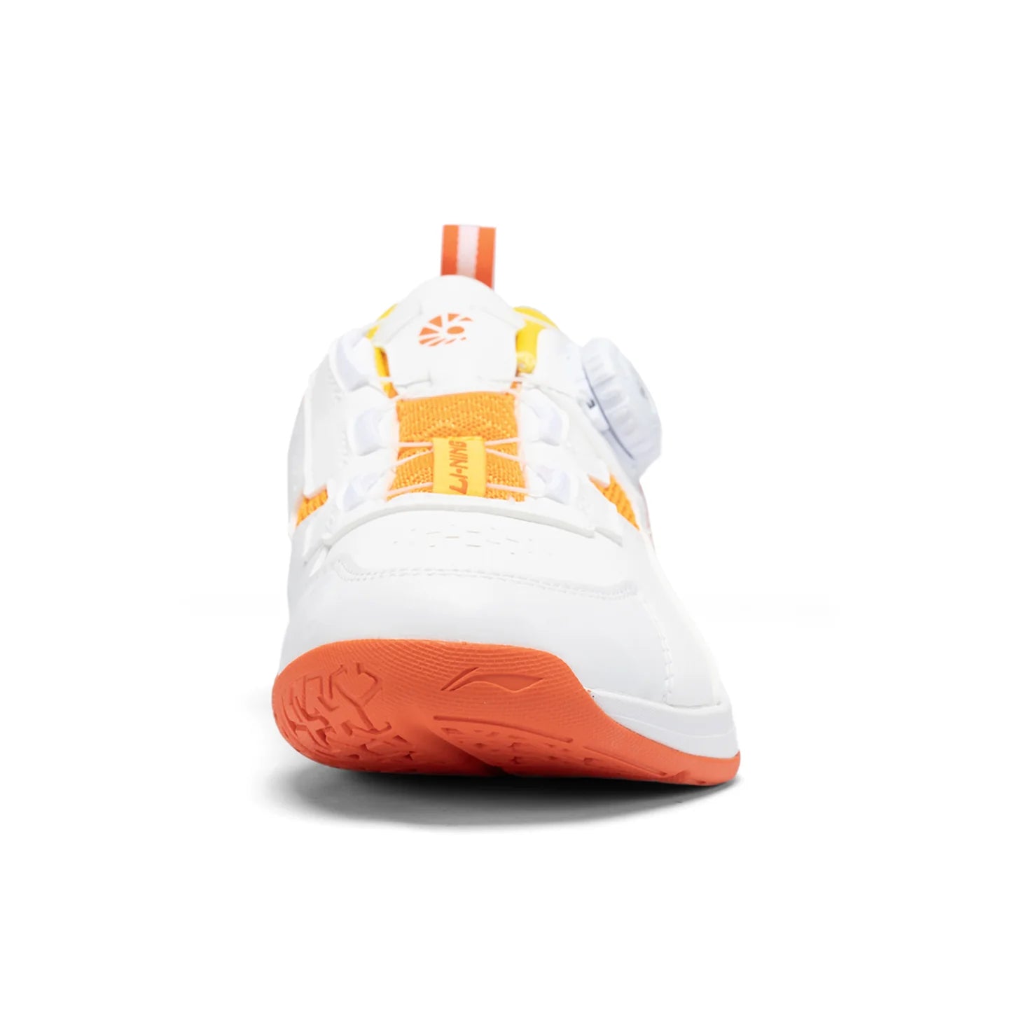 SCARPA DA BADMINTON JUNIOR “ALMIGHTY KING” BIANCO/ARANCIONE – AYTT040-2