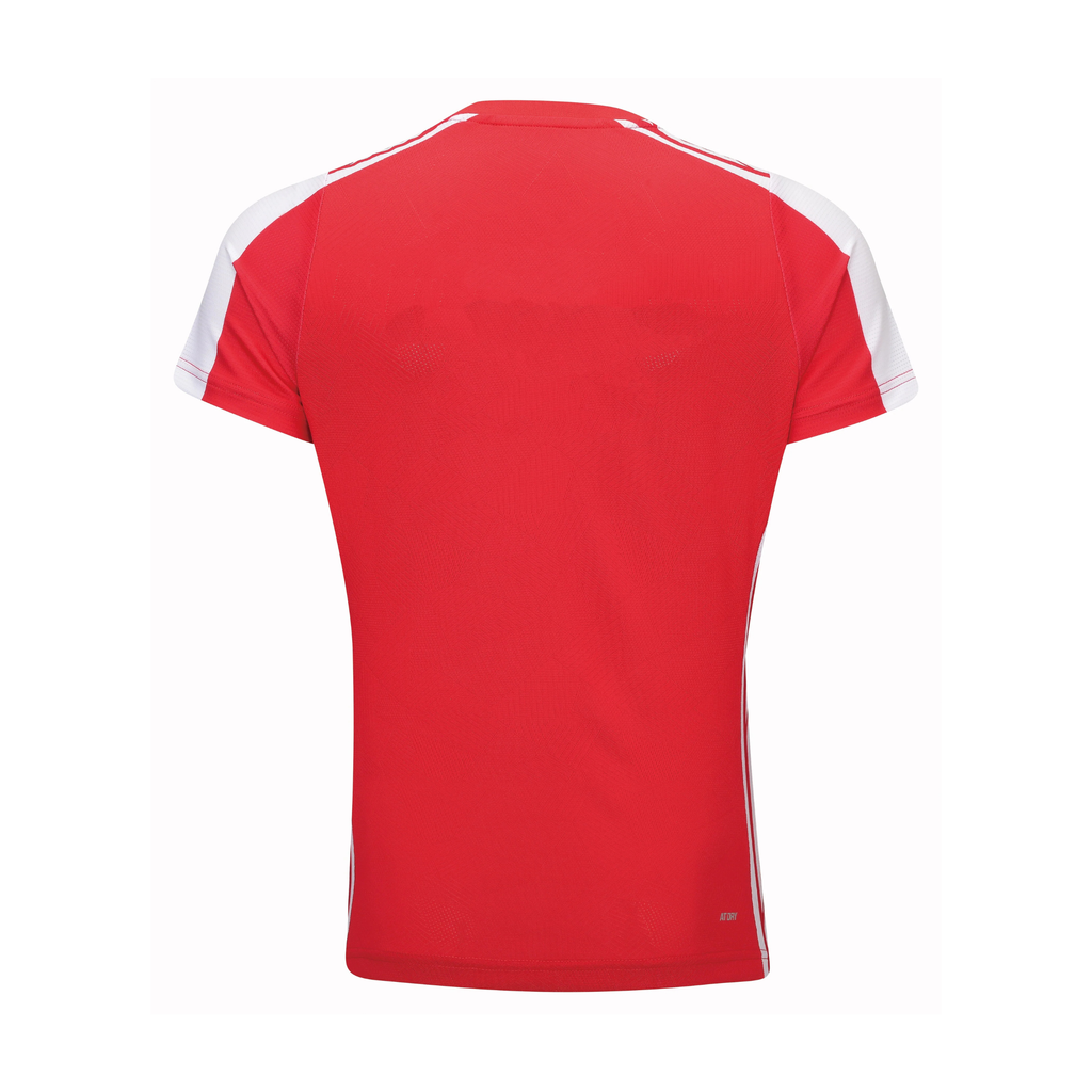 MAGLIA DONNA “INTERNATIONAL STARS” - ROSSO/BIANCO - AAYT074-2