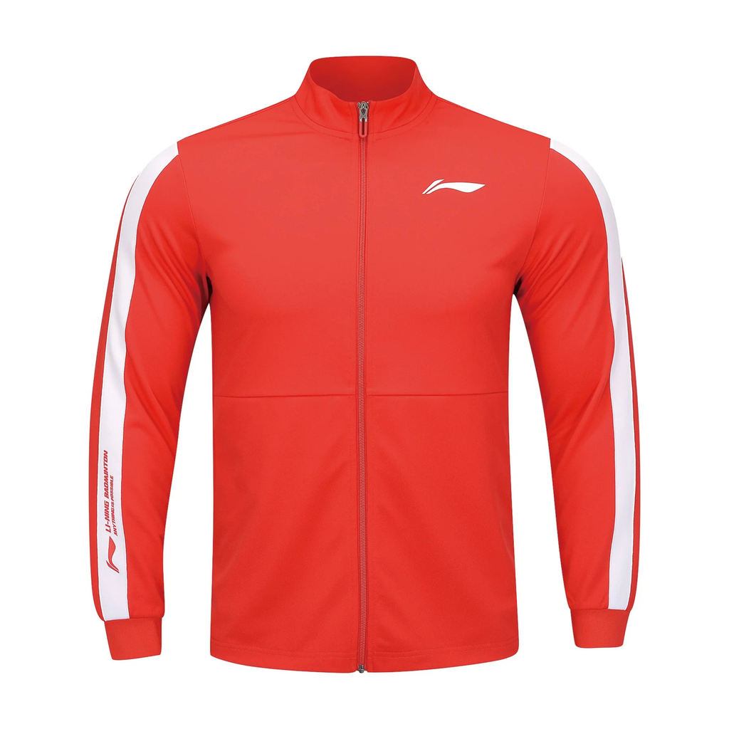 TUTA DA ALLENAMENTO UNISEX "STRIPE" ROSSO-NERO - AWEU005-4