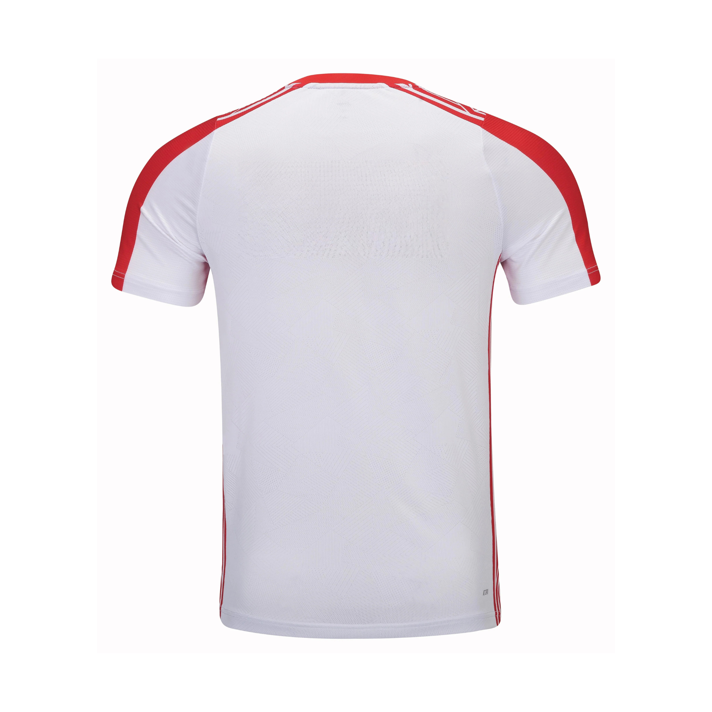MAGLIA SPORTIVA UOMO “INTERNATIONAL STARS” BIANCO/ROSSO - AAYT073-1