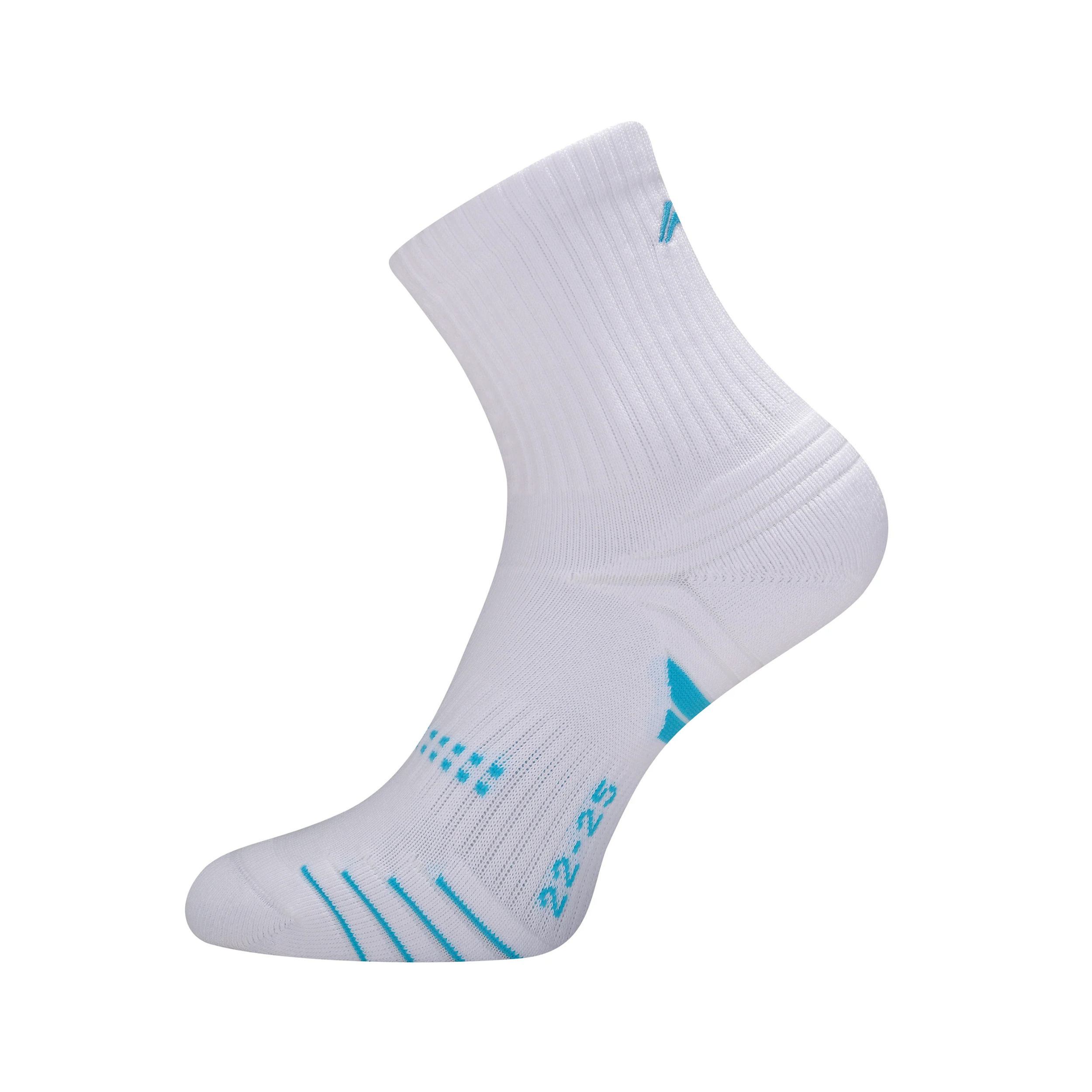 CALZE SPORTIVE DA DONNA “NEXO” BIANCO/AZZURRO – AWSV162-3