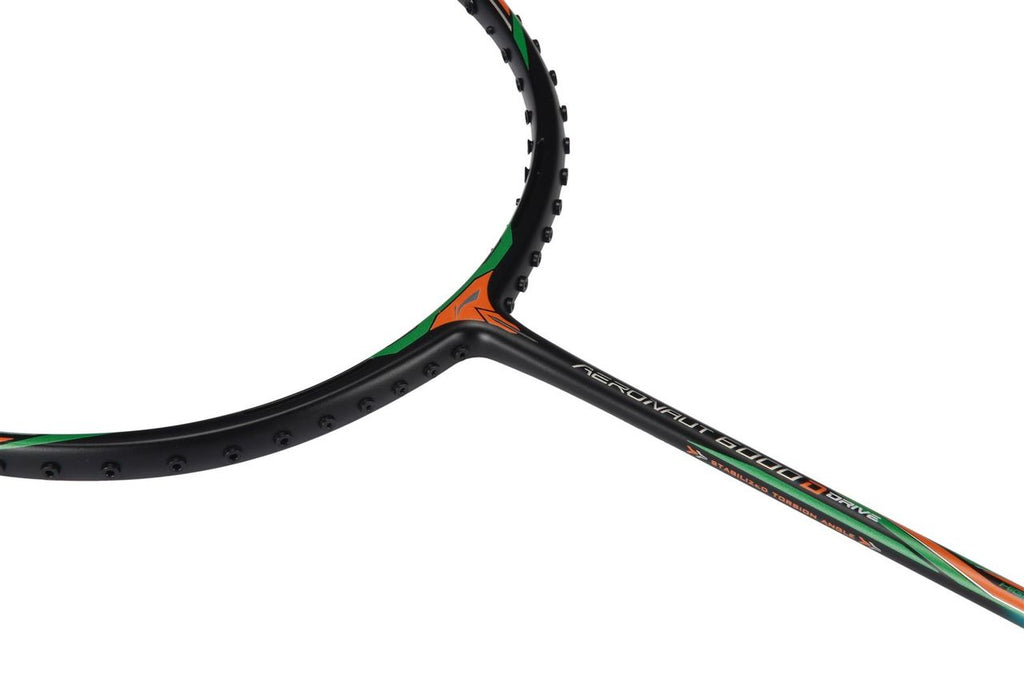 Racchetta AERONAUT 6000 DRIVE – Nero/Verde 3U – non incordata AYPQ014-1/AYPT413-3