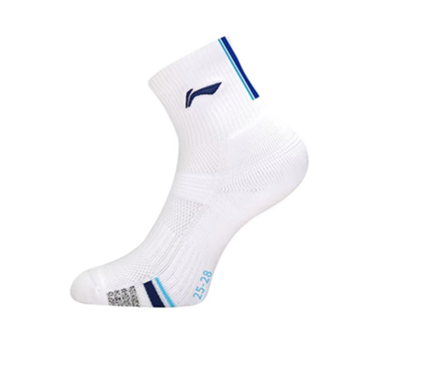 CALZE “TIMELESS” BIANCO/BLU - AWSU071-2 25-28 CM (L)