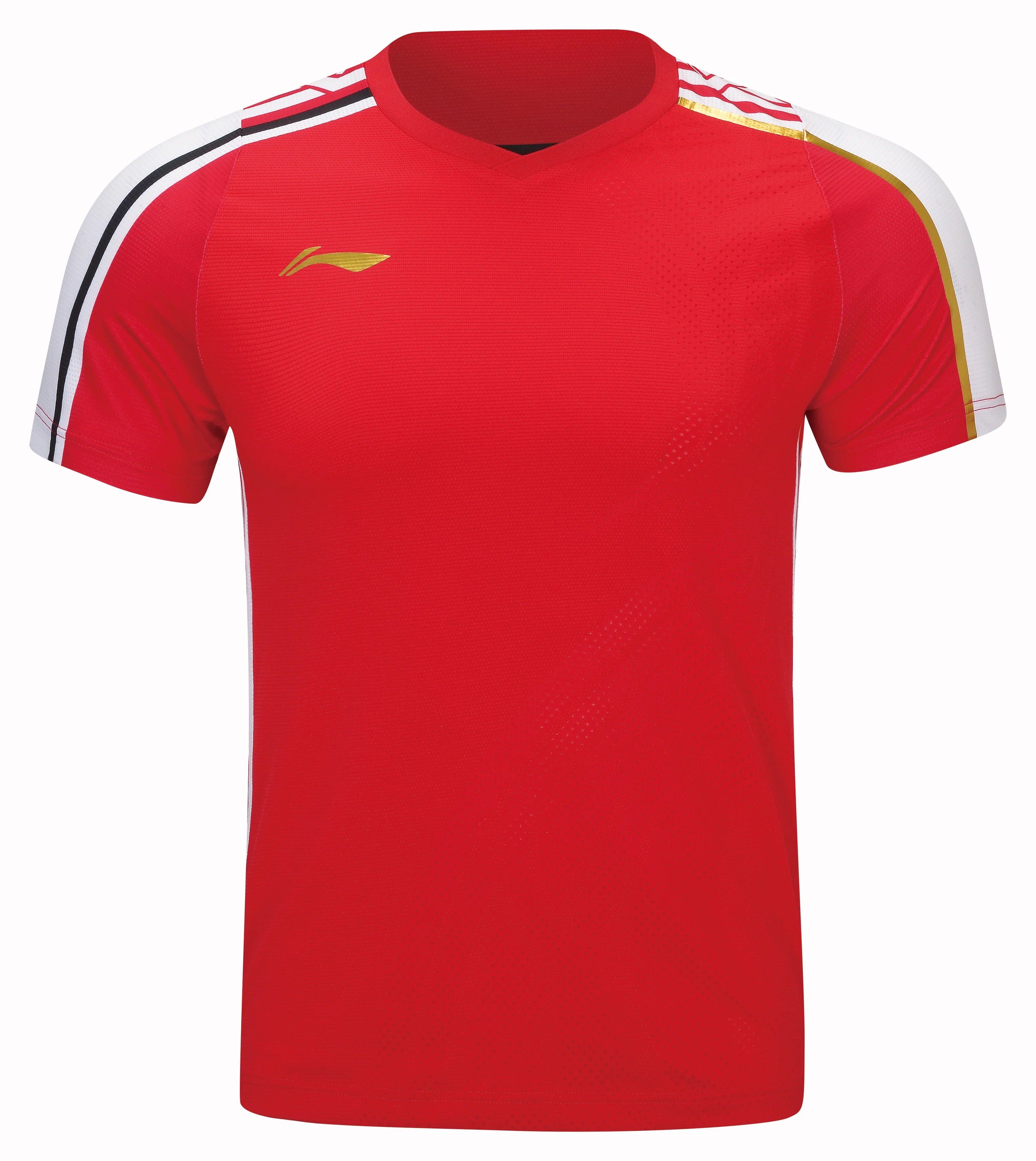 MAGLIA SPORTIVA UOMO “INTERNATIONAL STARS” ROSSO/BIANCO - AAYT073-2