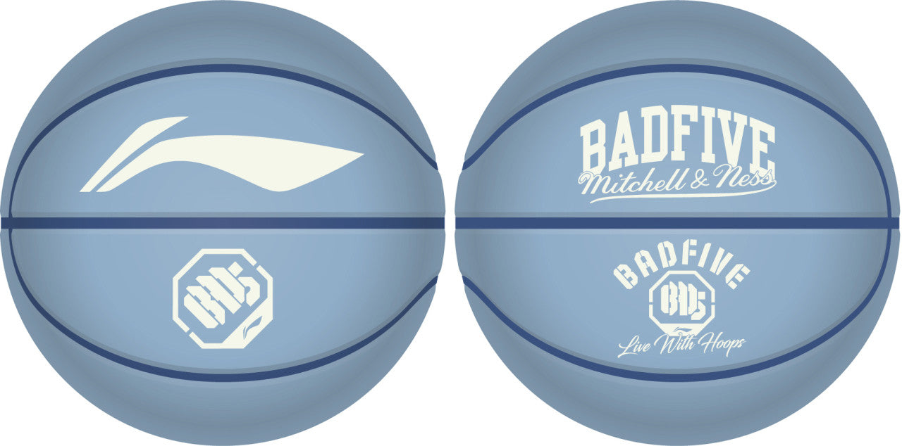 Pallone da basket ''BADFIVE ELITE'' blu