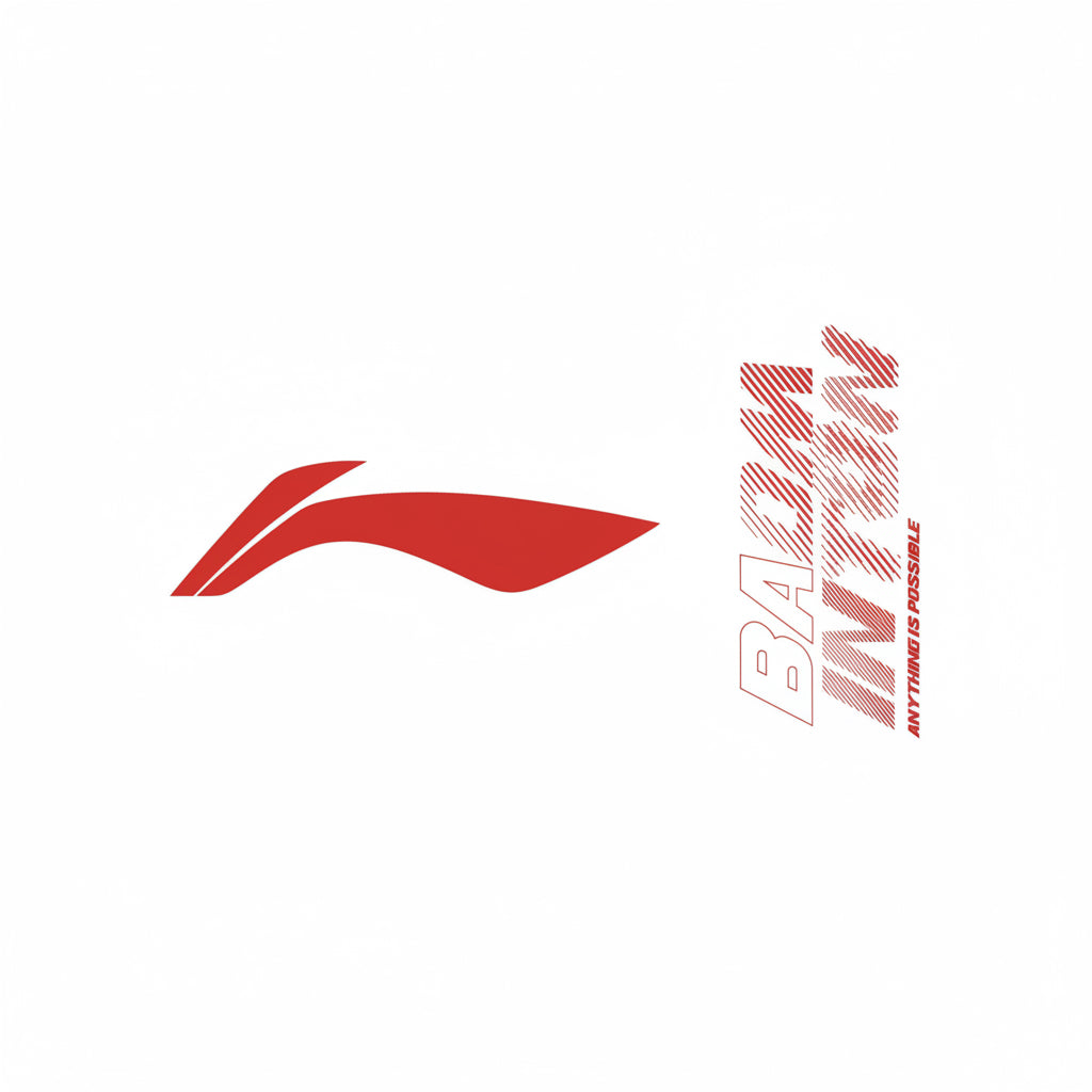 ASCIUGAMANO DA BADMINTON BIANCO/ROSSO - AMJJ014-4/AMJM014-6