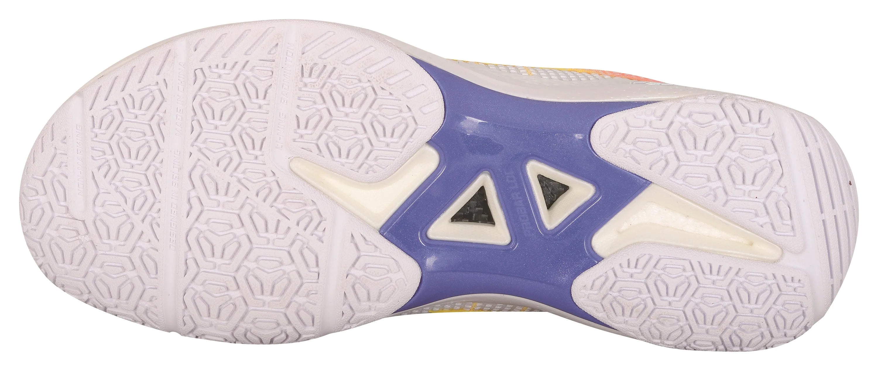 SCARPA DA BADMINTON UNISEX "DONNER" BIANCA - AYAS018-3