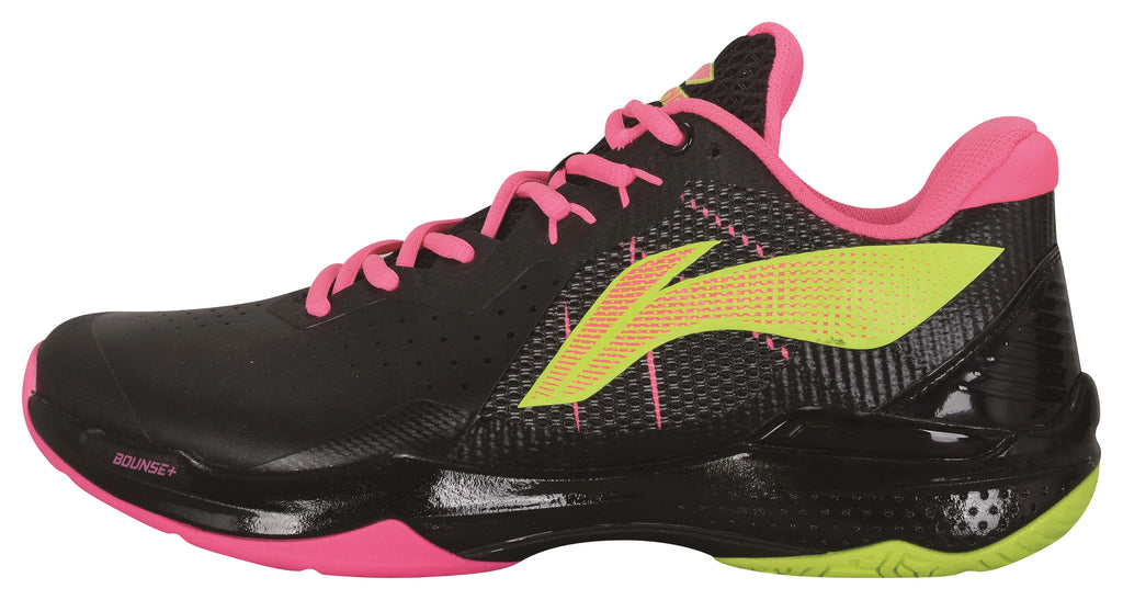 SCARPA DA BADMINTON UNISEX "DONNER" NERA - AYAS018-4