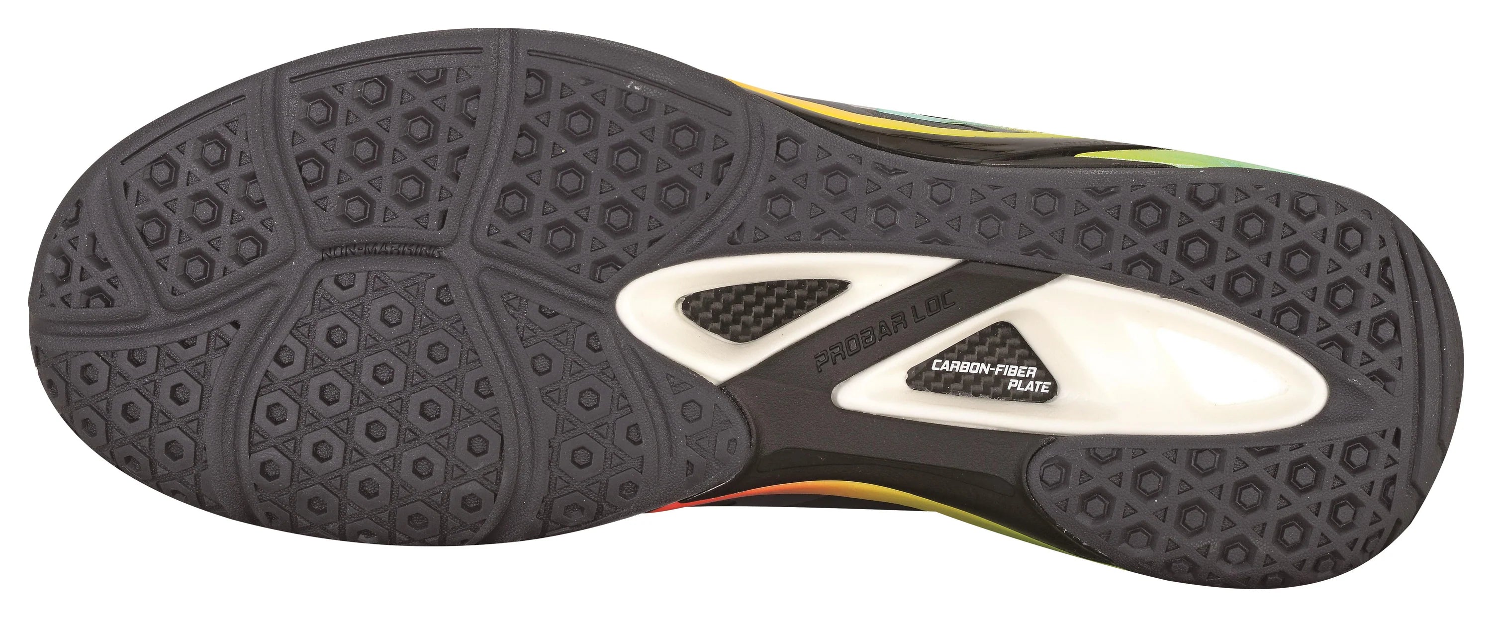 UNISEX SCARPA DA BADMINTON "WOLKE" – NERO/VARI COLORI – AYAS028-5