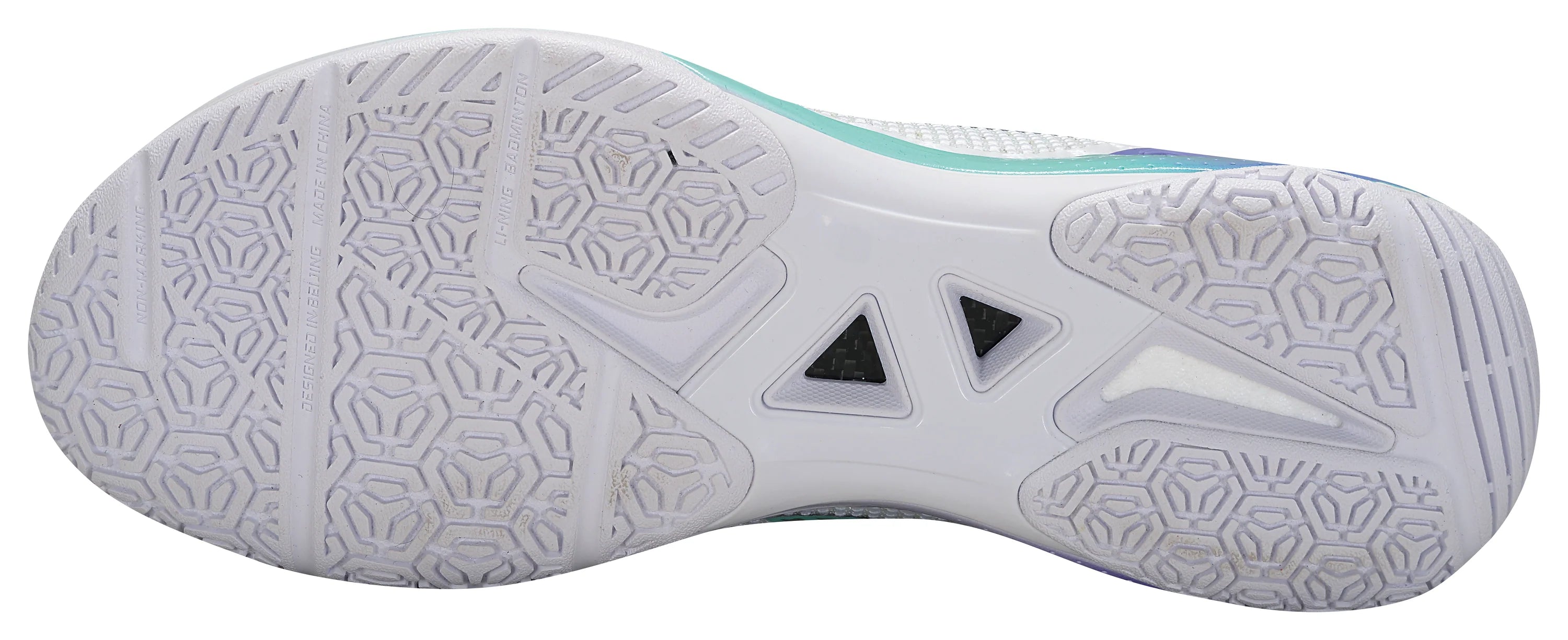 SCARPA DA BADMINTON UNISEX DONNER 2 – BIANCO/VIOLA – AYZU015-1