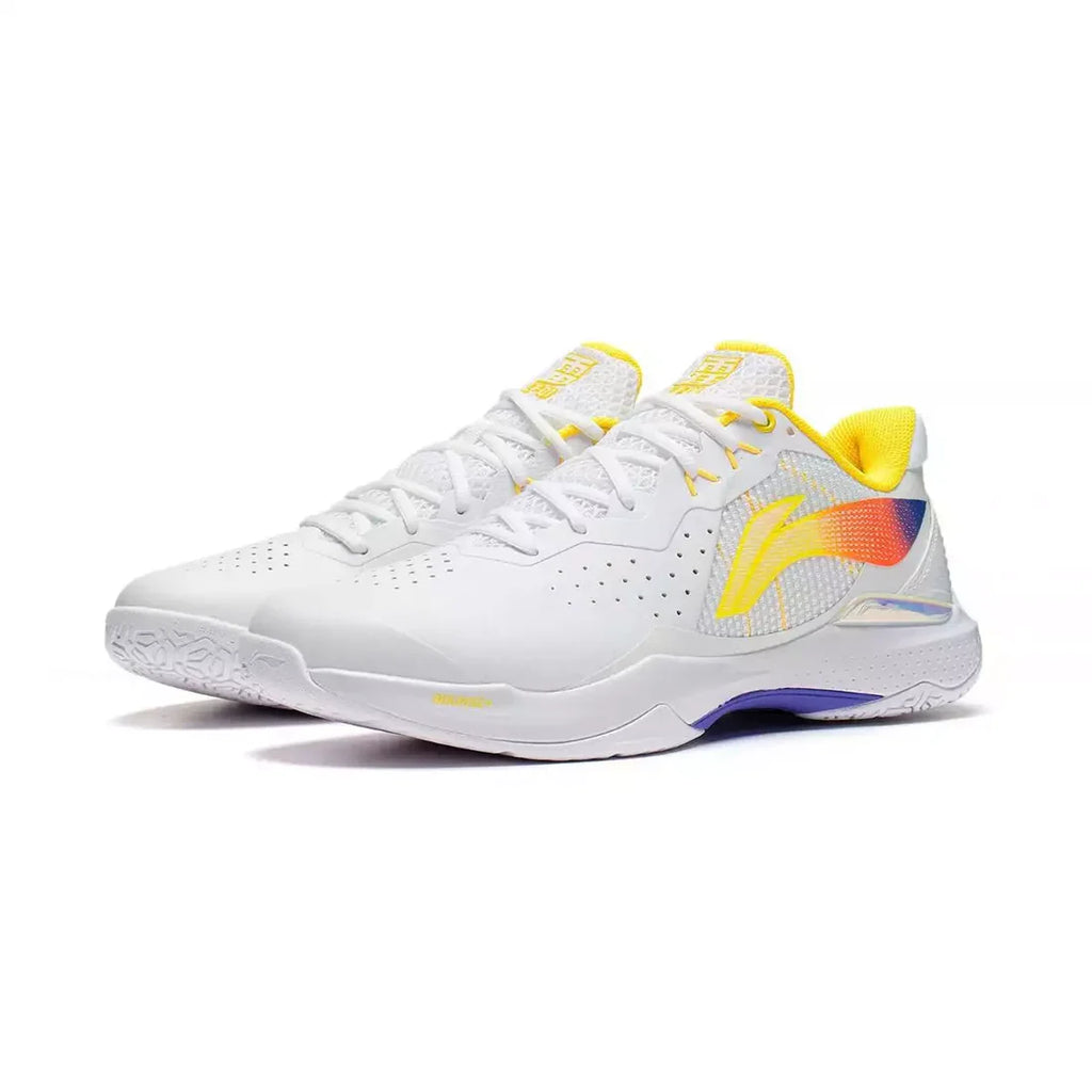 SCARPA DA BADMINTON UNISEX "DONNER" BIANCA - AYAS018-3