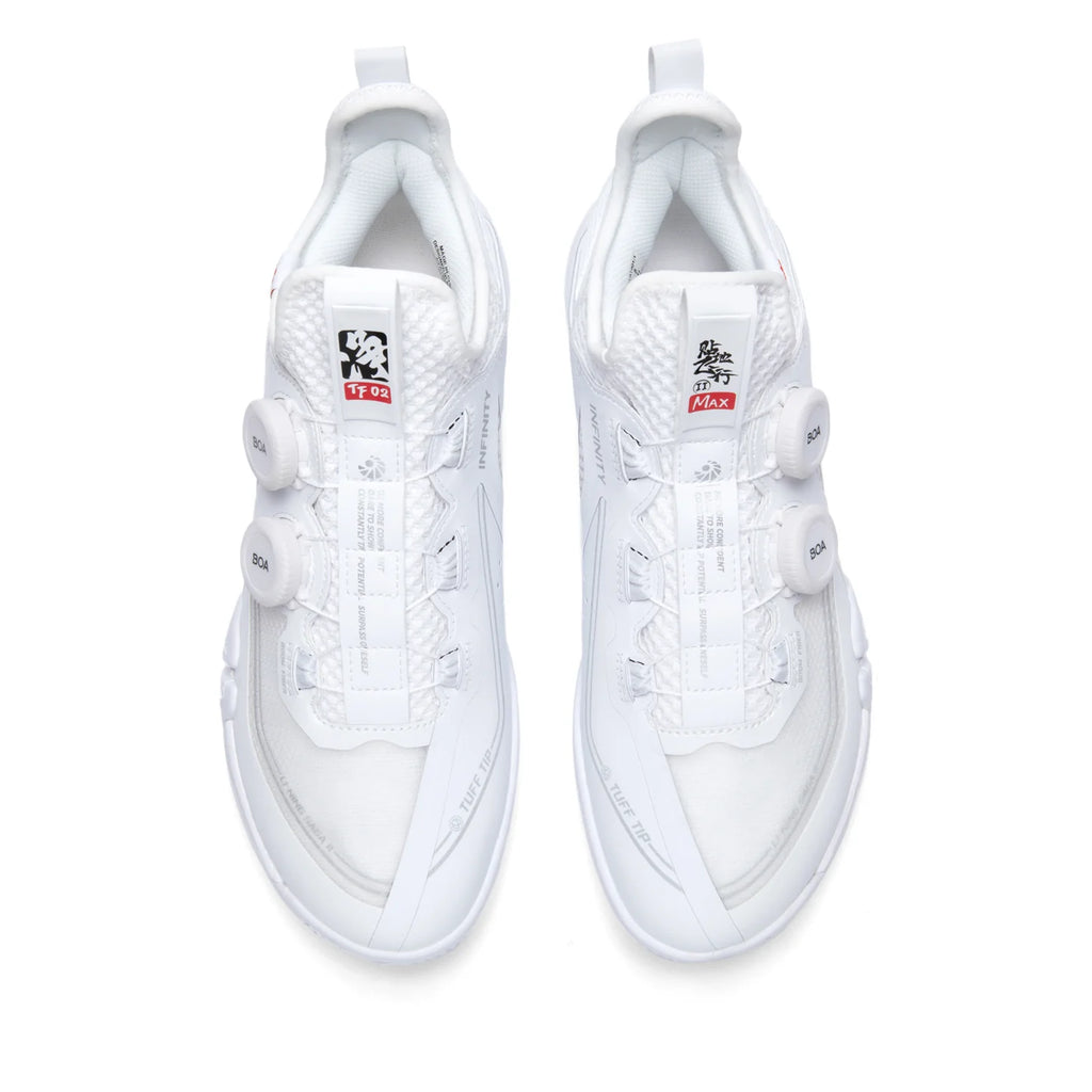SCARPA DA BADMINTON UNISEX SAGA 2 BOA MAX – BIANCO – AYAT001-1